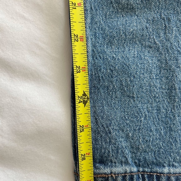 Old Navy Women’s Mid-Rise Slouchy Straight Size 14 Petite - Picture 7 of 10